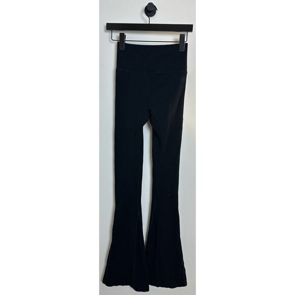 FREE PEOPLE Movement Rich Soul High Waist Flare Leggings in Black X-Small/Small - Picture 6 of 7